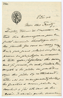 Lettera di  DE WISSOCQ