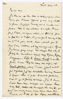 Lettera di  PARMENTIER