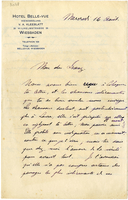 Lettera di  CUMONT