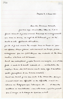 Lettera di  GINDORFF