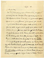 Lettera di  PARMENTIER