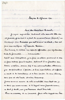 Lettera di  GINDORFF