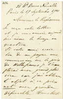 Lettera di  TRIANTAPHYLLOS