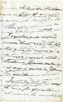 Lettera di  VAN BRANTEGHEM