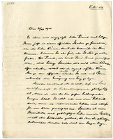 Lettera di  BENNDORF