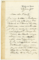 Lettera di  CUMONT