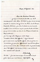 Lettera di  GINDORFF