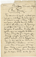 Lettera di  ERRERA