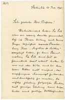 Lettera di  GEHRICH