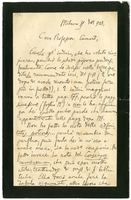 Lettera di  BASSI