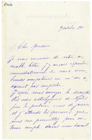 Lettera di  MARTINI