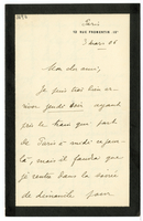 Lettera di  MURET