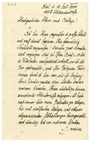 Lettera di  SCHONE