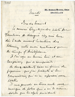 Lettera di  DE MOT