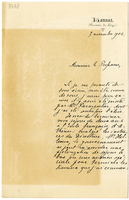 Lettera di  GRAINDOR