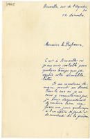 Lettera di  GRAINDOR