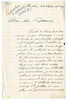 Lettera di  DE DECKER