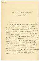 Lettera di  PERDRIZET