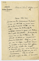 Lettera di  POTTIER