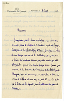 Lettera di  JALABERT