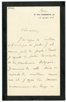 Lettera di  MURET