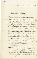 Lettera di  CUMONT