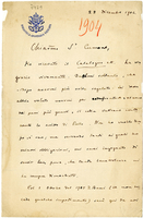 Lettera di  MERCATI