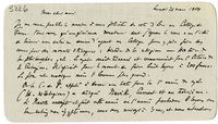 Lettera di  HAUSSOULLIER