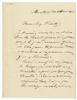 Lettera di  CUMONT