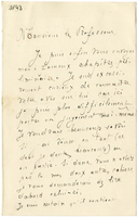 Lettera di  DE STOOP