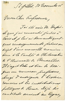 Lettera di  DE DECKER