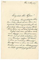 Lettera di  OEHLER