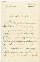 Lettera di  LECLERCQ