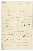 Lettera di  CUMONT