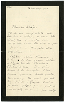 Lettera di  MILLET