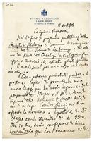 Lettera di  BASSI