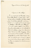 Lettera di  BOUCHE-LECLERCQ