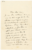 Lettera di  POTTIER