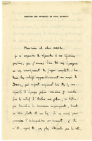 Lettera di  SEYRIG