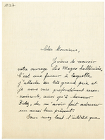 Lettera di  PREAUX