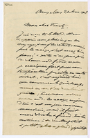 Lettera di  CUMONT