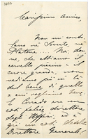 Lettera di  RICCI