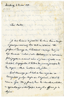 Lettera di  GAGE