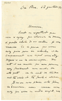 Lettera di  DE JERPHANION