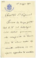 Lettera di  MERCATI