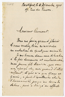 Lettera di  CHORNE