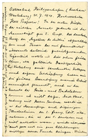 Lettera di  GEHRICH