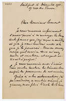 Lettera di  CHORNE