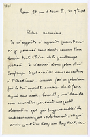 Lettera di  GAUCKLER