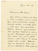 Lettera di  GEHRICH